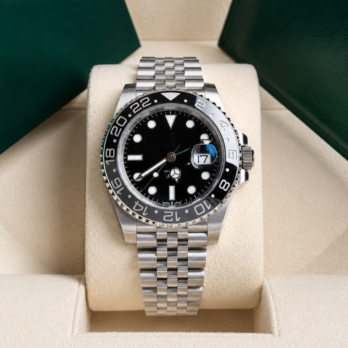 GMT-MASTER II | Bruce Wayne 126710GRNR